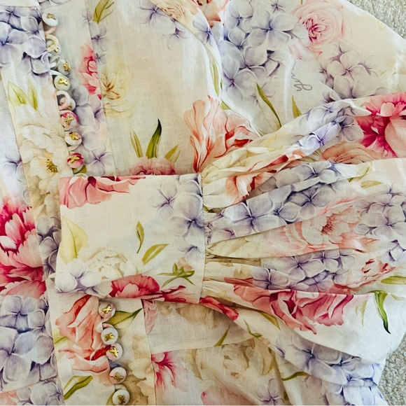 Zimmermann Mini Dress Size 2 - Picture 8 of 9